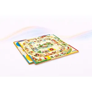 TABLERO PARCHIS-OCA 40X40 CM 4 JUGADORES