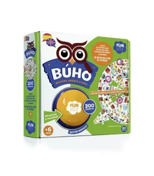PUZZLE BOTON BUHO 200 PALABRAS
