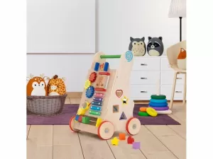 ANDADOR MULTIACTIVIDADES MADERA MONTESSORI. 33 X 31,5 X 52 CM