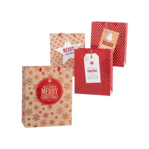 BOLSA DE REGALO PEQUEÑA NAVIDAD SURTIDAS