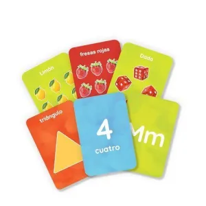 JUEGO LETRAS, NUMEROS, FORMAS Y COLORES