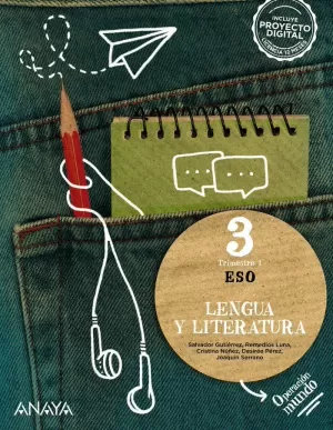 LENGUA Y LITERATURA, 3 ESO, OPERACIÓN MUNDO