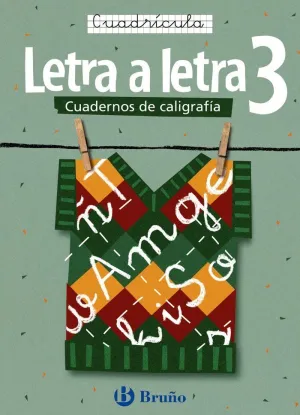 CALIGRAFIA LETRA A LETRA 3 CUADRICULA