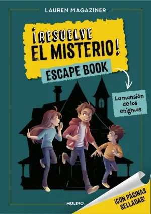 ÍRESUELVE EL MISTERIO! ESCAPE BOOK 1 - LA MANSIÓN