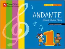 ANDANTE 1. LLIBRE + CD. COMUNITAT VALENCIANA