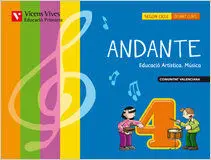 ANDANTE 4. LLIBRE + CD. COMUNITAT VALENCIANA