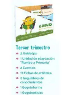 GOGUIS PLUS 5 AÑOS · TERCER TRIMESTRE