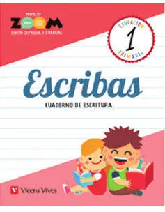 ESCRIBAS 1. CUADERNO DE ESCRITURA. (P. ZOOM)