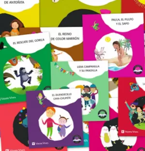 COLECCIÓN CUENTALETRAS. LETRA DE PALO. (PACK 15 TÍTULOS)