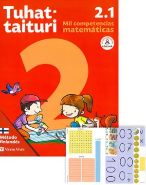 TUHATTAITURI 2.1. MATEMÁTICAS. LIBRO Y FICHAS (MÉTODO FINLANDÉS)
