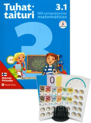 TUHATTAITURI 3.1. MATEMÁTICAS. LIBRO Y FICHAS (MÉTODO FINLANDÉS)