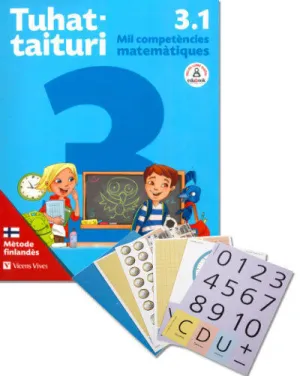 TUHATTAITURI 3.1. MATEMÀTIQUES. LLIBRE I FITXES.CATALÀ (MÈTODE FINLANDÈS)