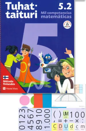 TUHATTAITURI 5.2. MATEMÁTICAS. LIBRO Y FICHAS (MÉTODO FINLANDÉS)
