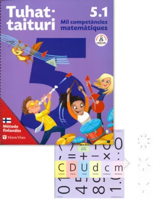 TUHATTAITURI 5.1. MATEMÀTIQUES. LLIBRE I FITXES.CATALÀ (MÈTODE FINLANDÈS)