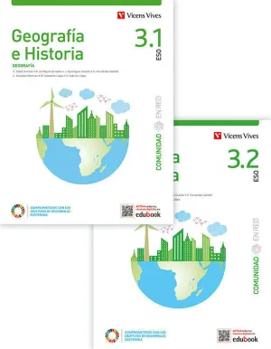 GEOGRAFIA E HISTORIA 3 (3.1 GEOGRAFÍA 3.2 GEOGRAFÍA) (COMUNIDAD EN RED)