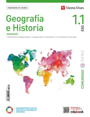 GEOGRAFIA E HISTORIA 1 CDAD. DE MADRID (1.1 GEOGRAFÍA 1.2 HISTORIA) COMUNIDAD EN RED
