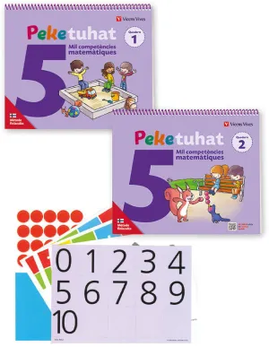 PEKETUHAT.QUADERN 1, 2 I FITXES. MATEMÀTIQUES (MÈTODE FINLANDÈS)