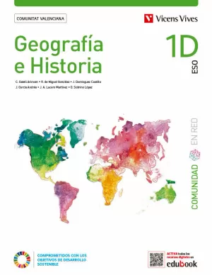 GEOGRAFIA E HISTORIA 1D. DIVERSIDAD. COMUNITAT VALENCIANA  (COMUNIDAD EN RED)