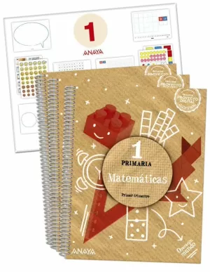 MATEMATICAS 1ºEP CUADRICULA OPERAC,MUNDO 22