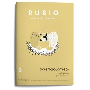 OPERACIONES RUBIO 3 - MULTIPLICAR POR UNA CIFRA