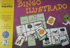 BINGO ILUSTRADO/JUGAMOS EN ESPAÑOL