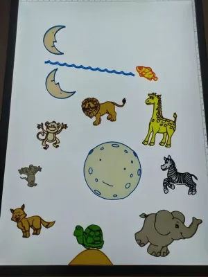 A QUÉ SABE LA LUNA PARA MESA DE LUZ