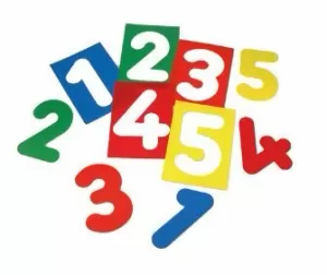 SILUETAS NÚMEROS TRASLÚCIDAS