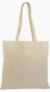 C/10 BOLSA TOTE BAG LISA PARA IMPRESIÓN DIGITAL MANUALIDADES