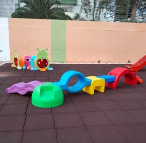 RECORRIDO SENSORIAL PSICOMOTRICIDAD CON OBSTÁCULOS (7 PIEZAS)