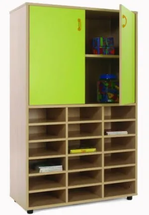 MUEBLE MEDIO CASILLERO Y ARMARIO