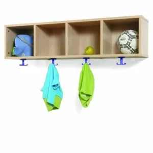 MUEBLE PERCHERO 4 CASILLAS 120-30