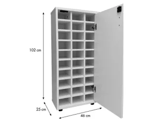 CASILLERO PARA MÓVILES CON PUERTA