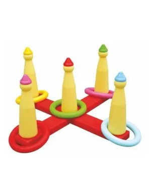 LANZAR ANILLAS GIGANTES PLASTICO