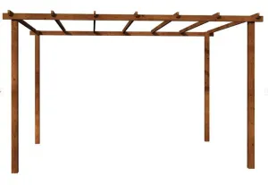 PERGOLA MADERA 3 X 4 METROS