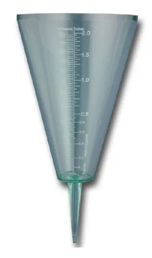 PLUVIOMETRO DE PLÁSTICO