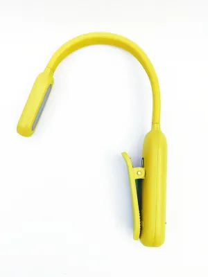 LAMPARA DE LECTURA LUCY AMARILLA USB