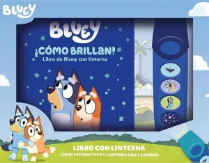 BLUEY COMO BRILLAN LIBRO DE BLUEY CON LINTERNA - P